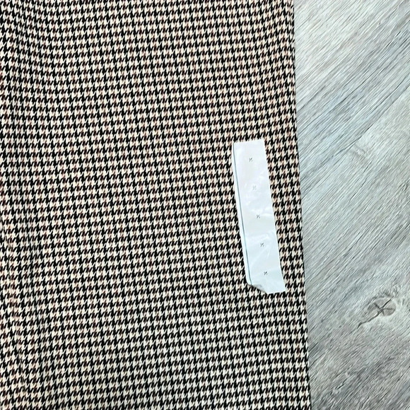 A new day pullon stretch pants brown black houndstooth - Picture 2 of 7